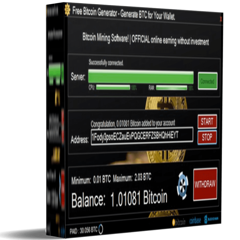 Bitcoin Generator Mining v8.9