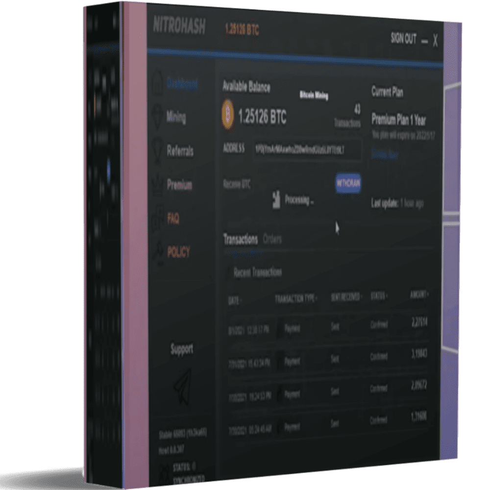 NITRO HASH V3.7 PRIVATE LIMITED EDITION SOFTWARE