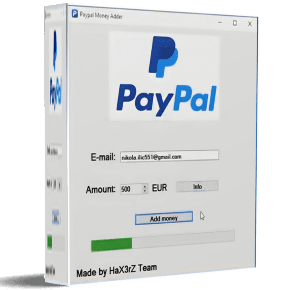 PAYPAL MONEY (ADDER) GENERATOR