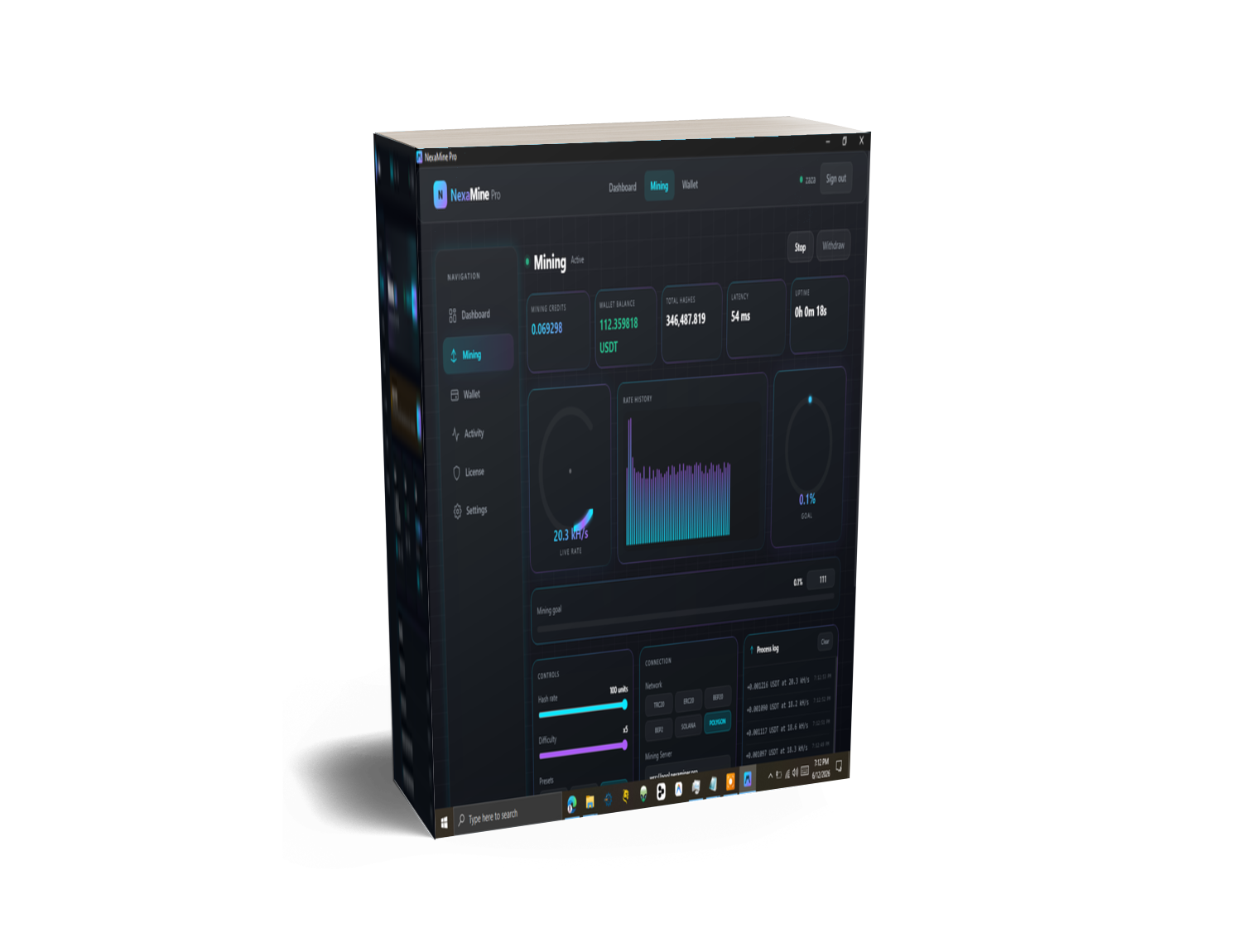 NexaMine Pro – Next-Generation Crypto Mining Desktop Suite